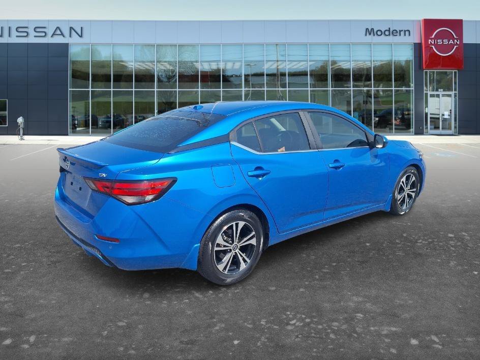 Used 2020 Electric Blue Metallic Nissan SV image 5
