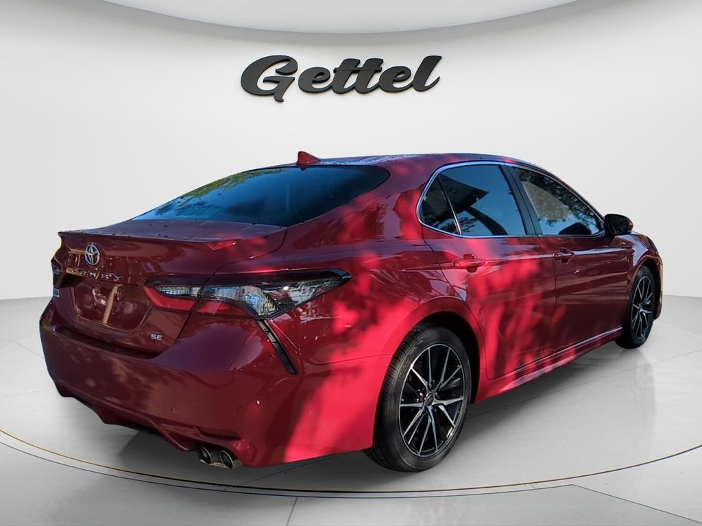 Used 2021 Red Toyota SE image 4