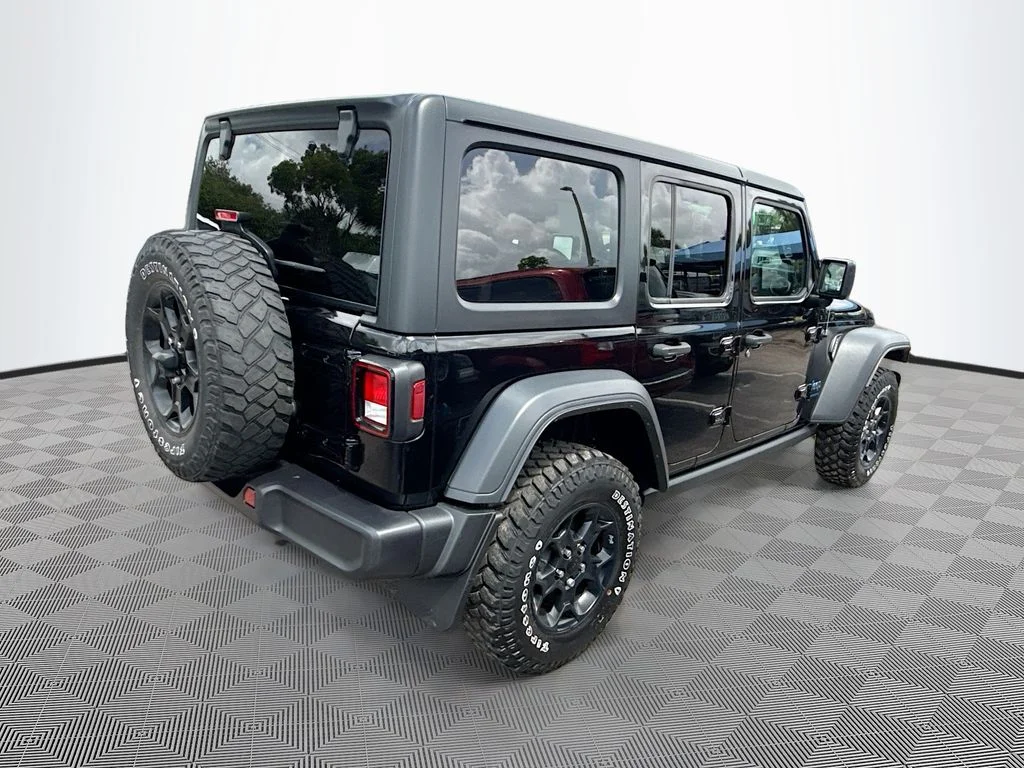 Used 2023 Black Jeep Willys 4xe image 6