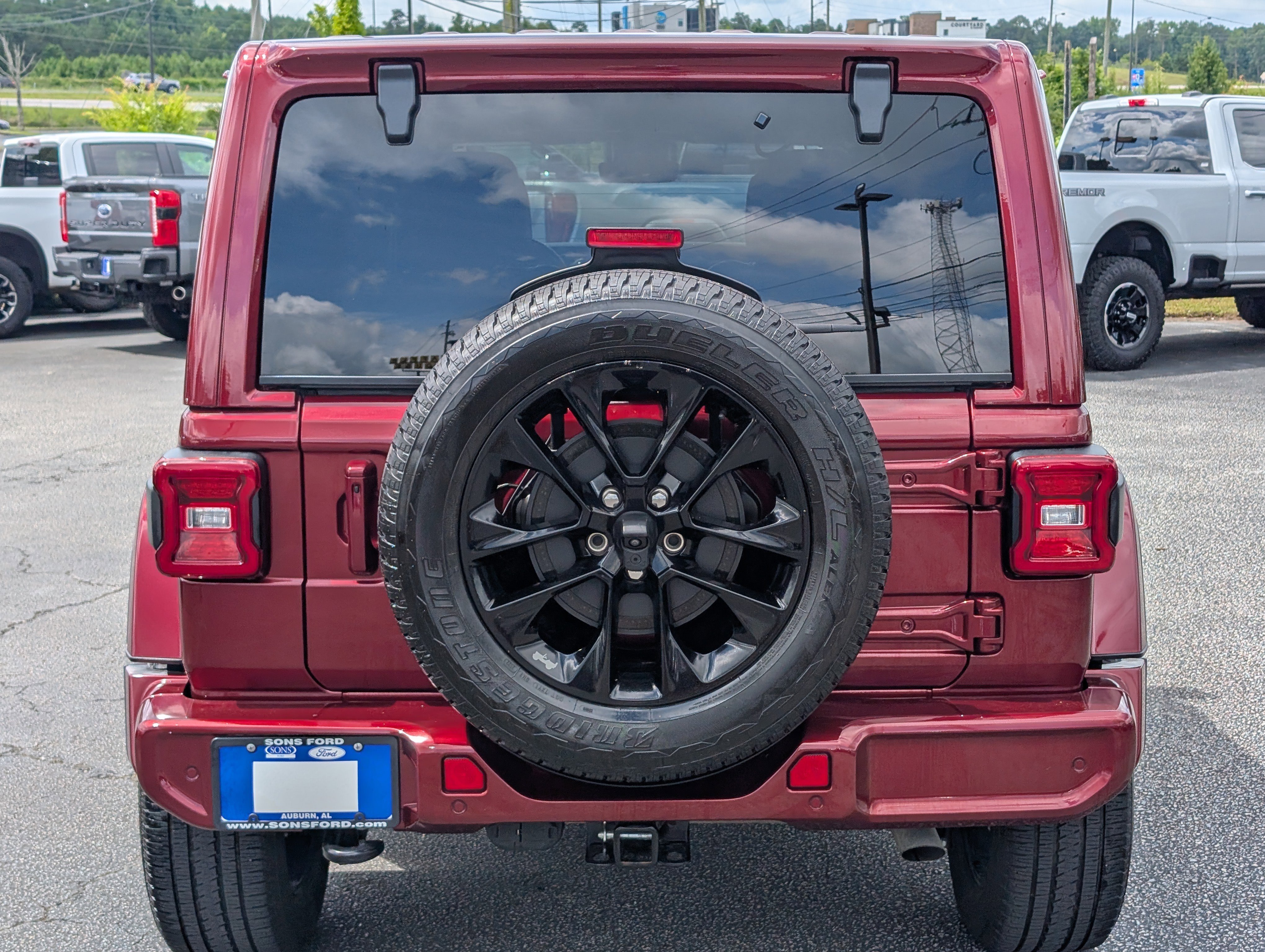 Certified Used 2021 Snazzberry Pearlcoat Jeep Unlimited Sahara High Altitude image 10