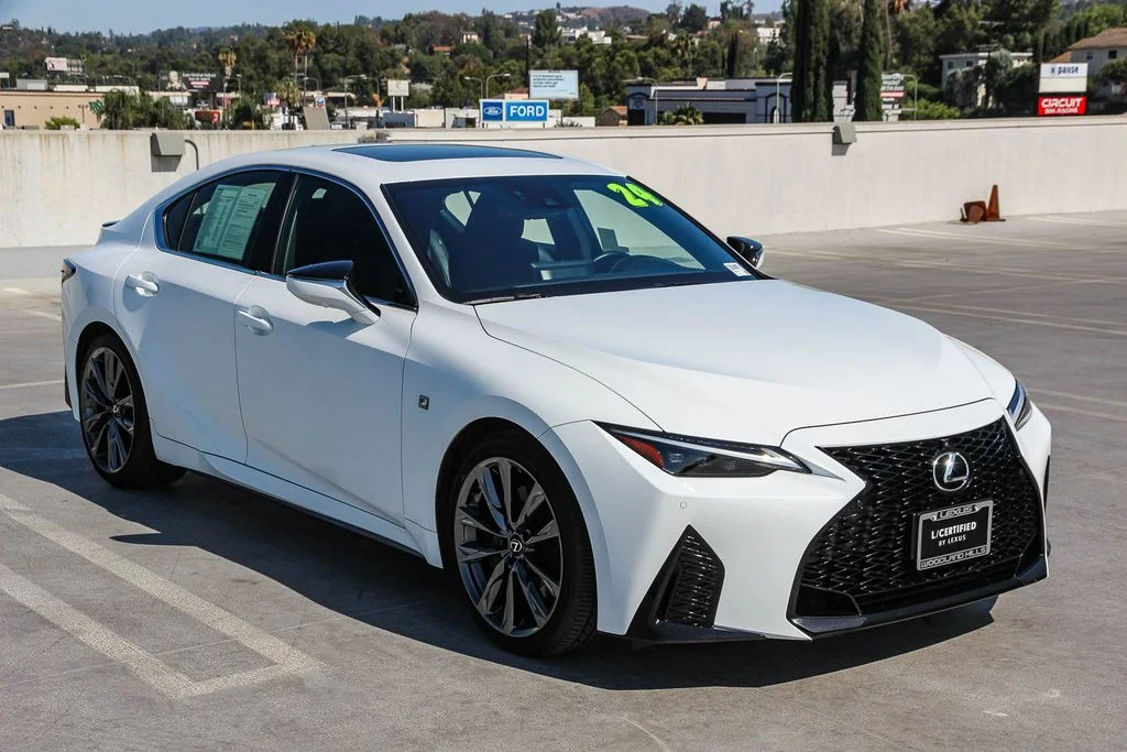 Certified Used 2024 WHITE NOVA GLASS FLAKE Lexus 350 F SPORT image 3