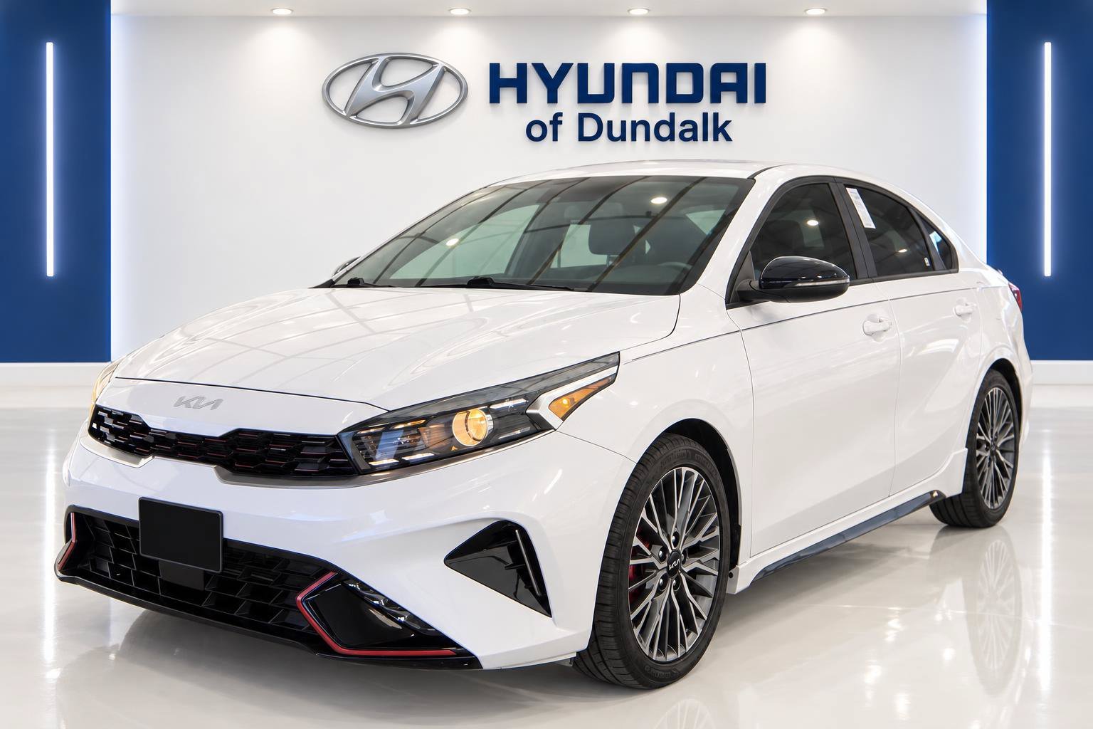 Used 2022 White Kia GT-Line image 1