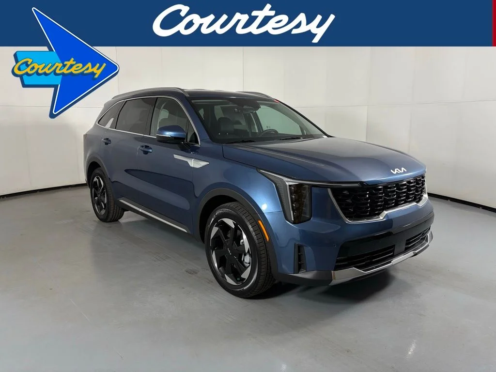 New 2026 Mineral Blue Kia EX image 1