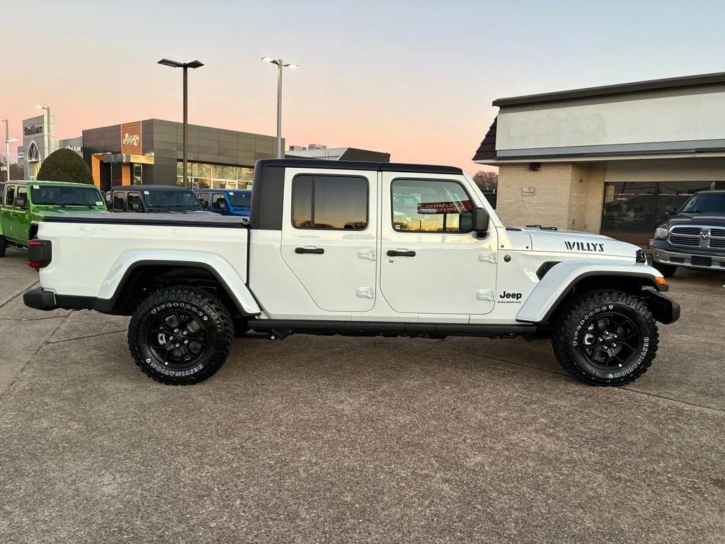 New 2026 Bright White Clear-Coat Exterior Paint Jeep Willys image 7