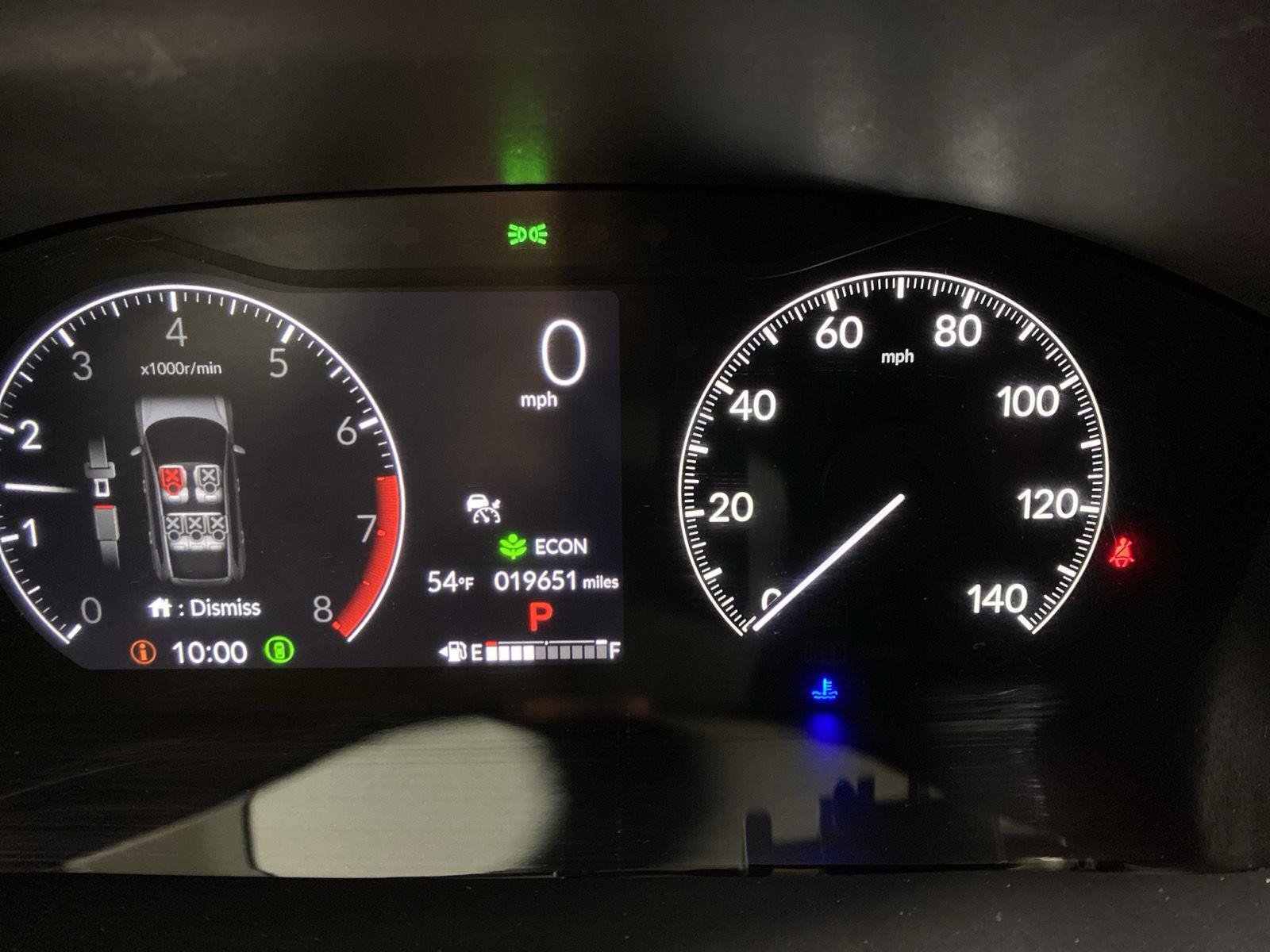 Used 2024 Canyon River Blue Metallic Honda EX image 19