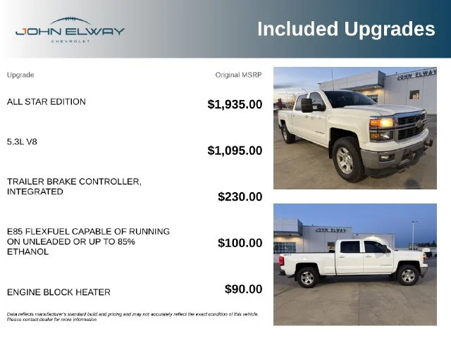 Used 2015 White Chevrolet LT image 4