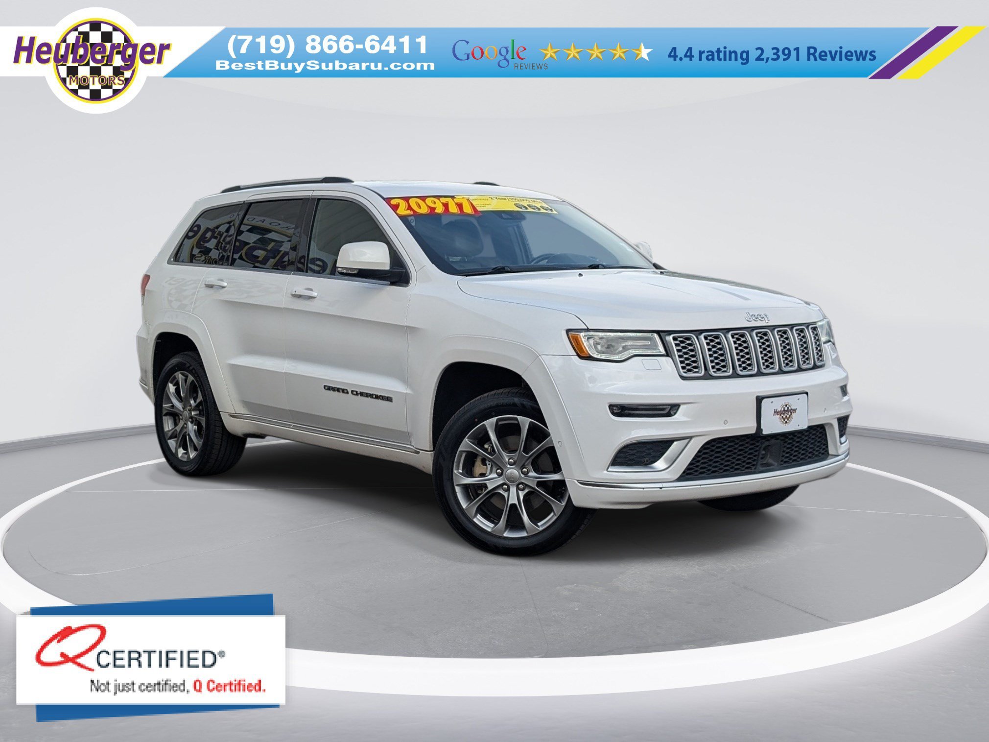2019 Jeep Grand Cherokee Summit