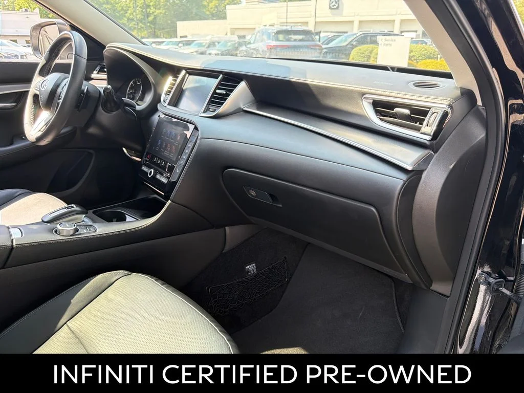 Certified Used 2023 Black Obsidian INFINITI LUXE image 33