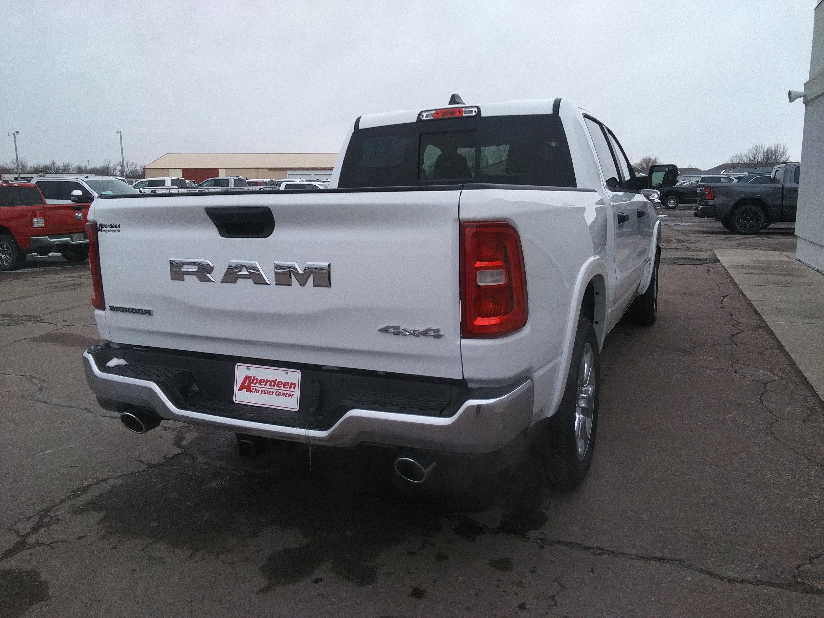 New 2026 Bright White Clearcoat RAM Big Horn/Lone Star image 6