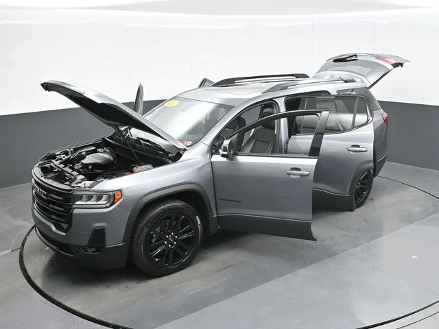 Used 2021 Gray GMC SLT image 28