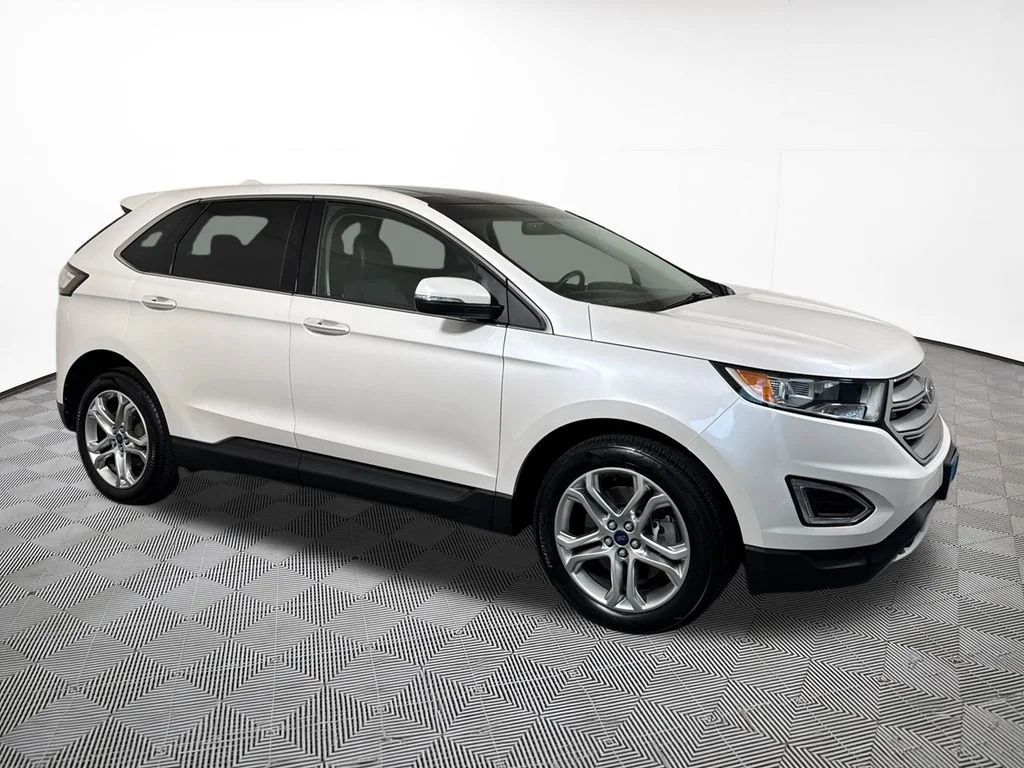 Used 2017 White Ford Titanium image 5