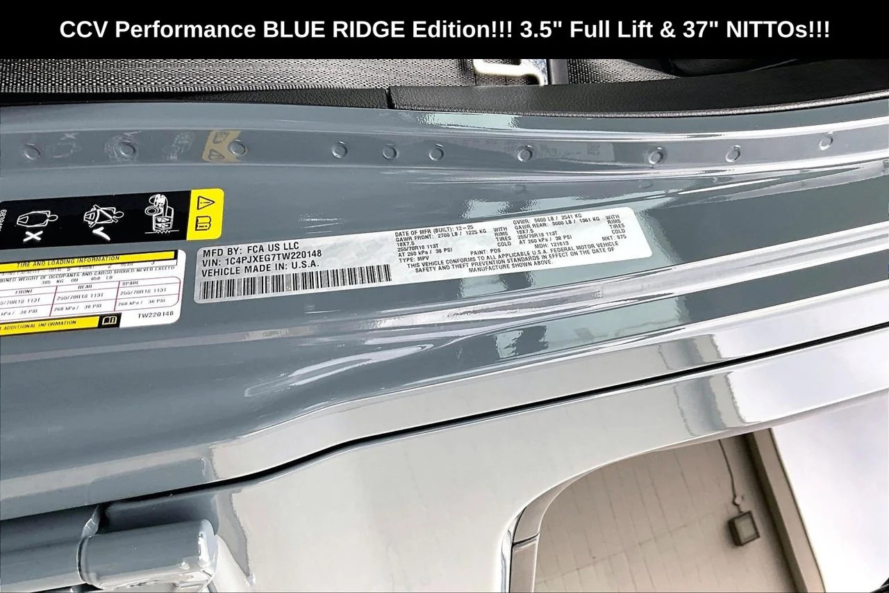 New 2026 Anvil Clear-Coat Exterior Paint Jeep Sahara image 37