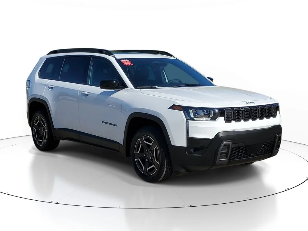 New 2026 Bright White Clearcoat Jeep Limited image 2