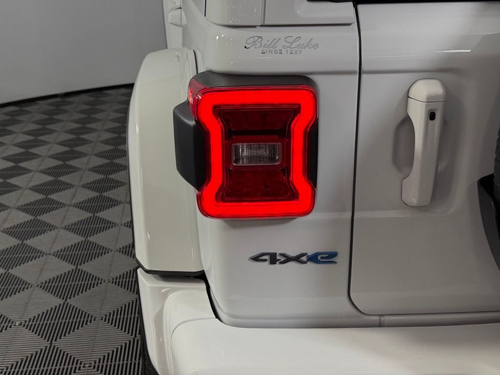 Certified Used 2023 White Jeep Sahara 4xe image 11