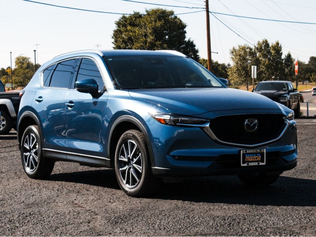 Used 2018 Eternal Blue Mica Mazda Grand Touring image 3