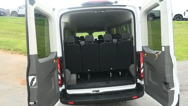 New 2026 Oxford White Ford Passenger Van XLT image 12
