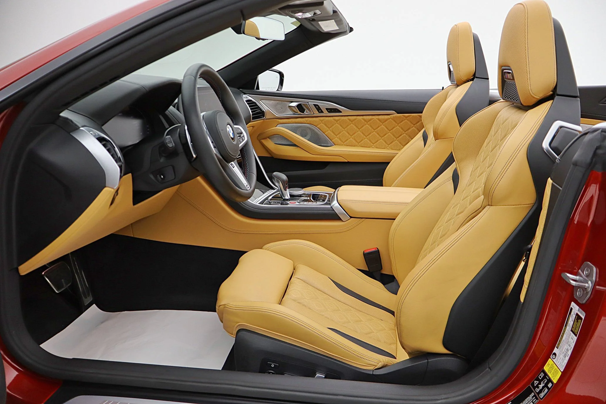 Used 2020 Motegi Red Metallic BMW Convertible image 43