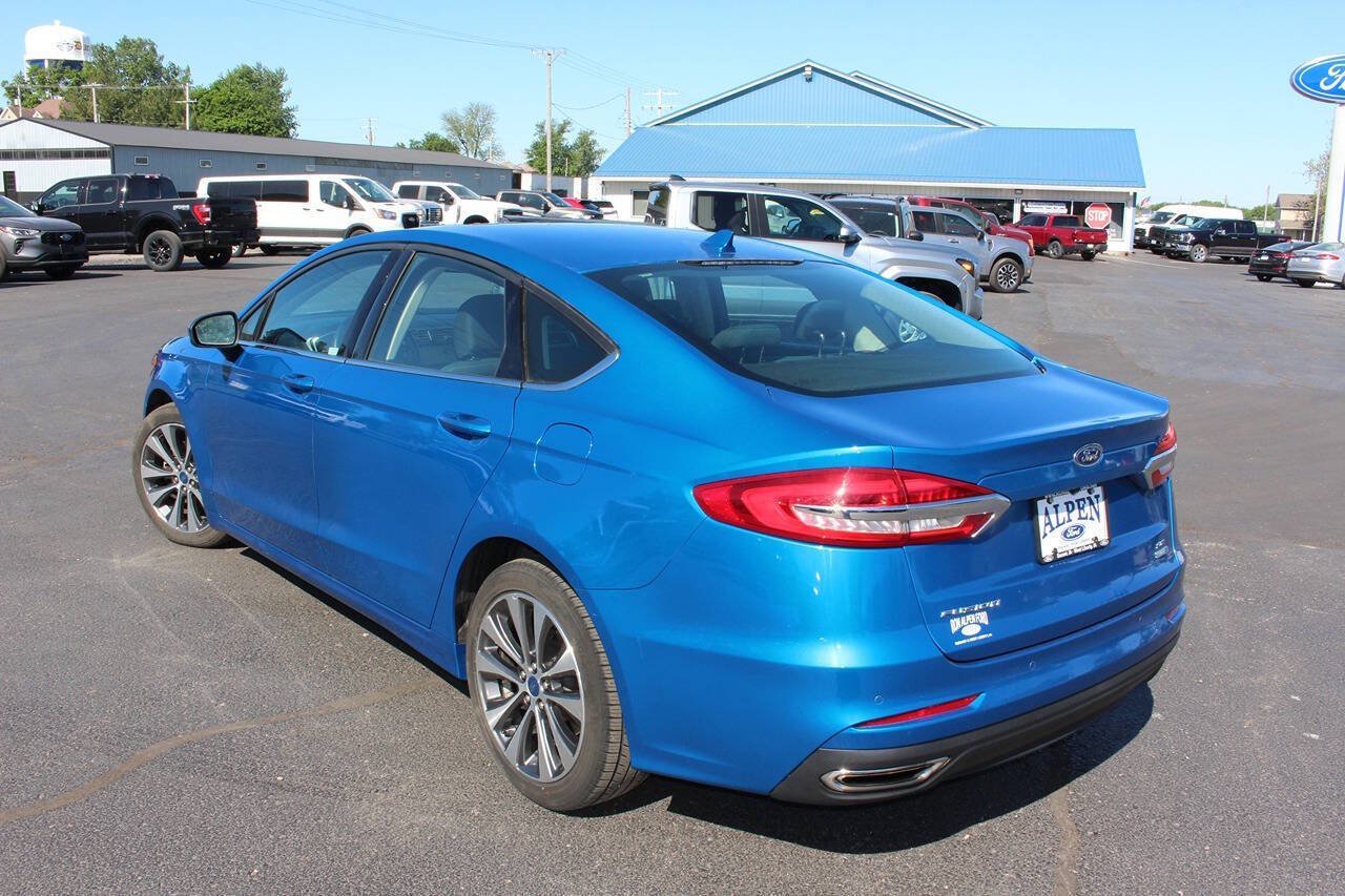 Used 2020 Ford Fusion SE with VIN 3FA6P0T95LR173121 for sale in Durant, IA