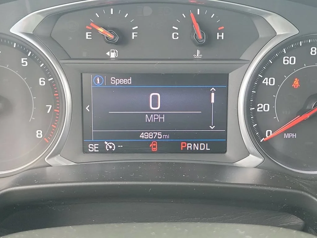 Certified Used 2021 SILVER ICE METALLIC Chevrolet LT image 12
