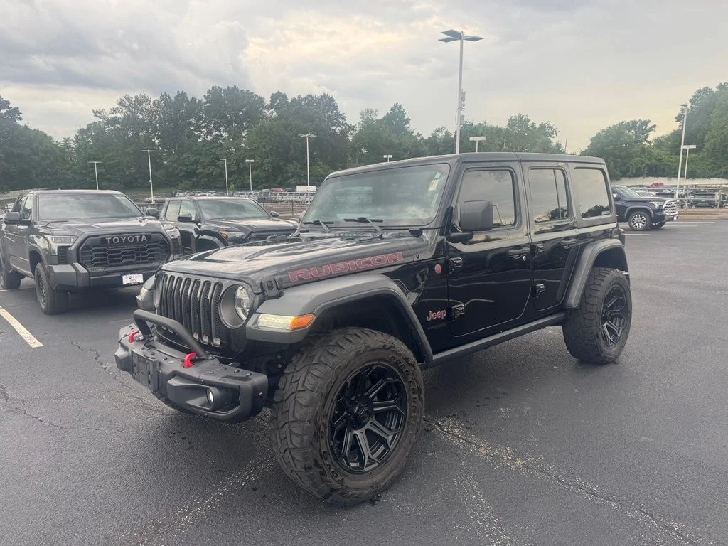 Used 2018 Black Jeep Unlimited Rubicon image 2