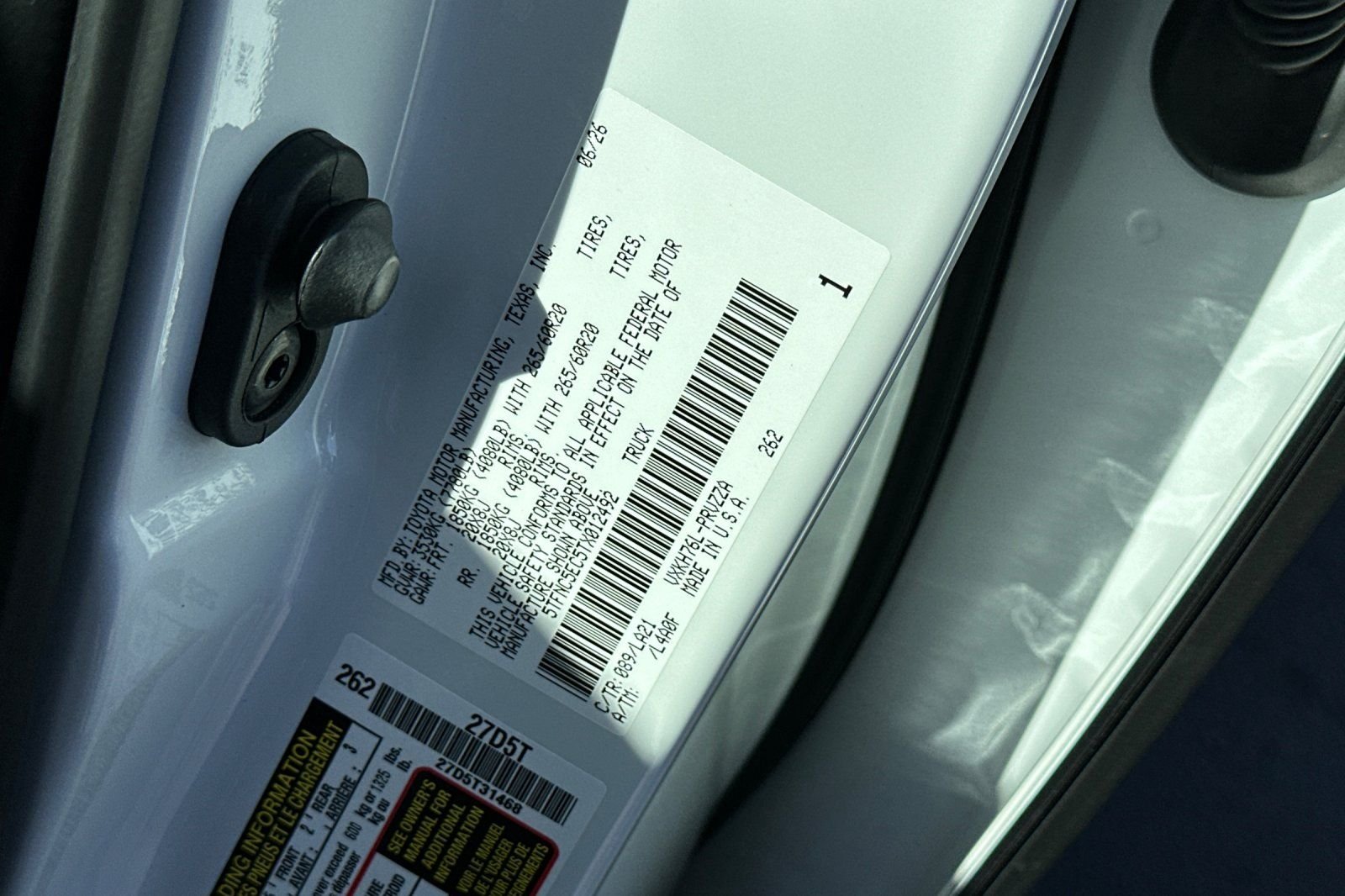 New 2026 Wind Chill Pearl Toyota Platinum i-FORCE MAX image 27