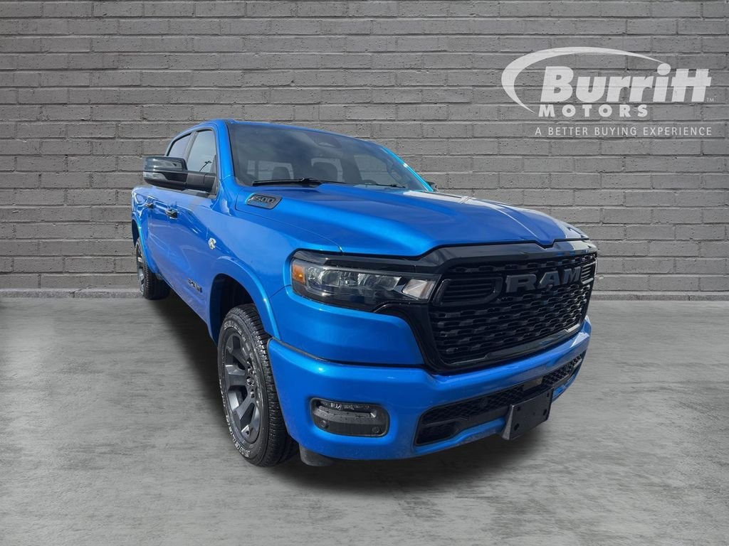 New 2026 Hydro Blue Pearl-Coat Exterior Paint RAM Big Horn/Lone Star image 1