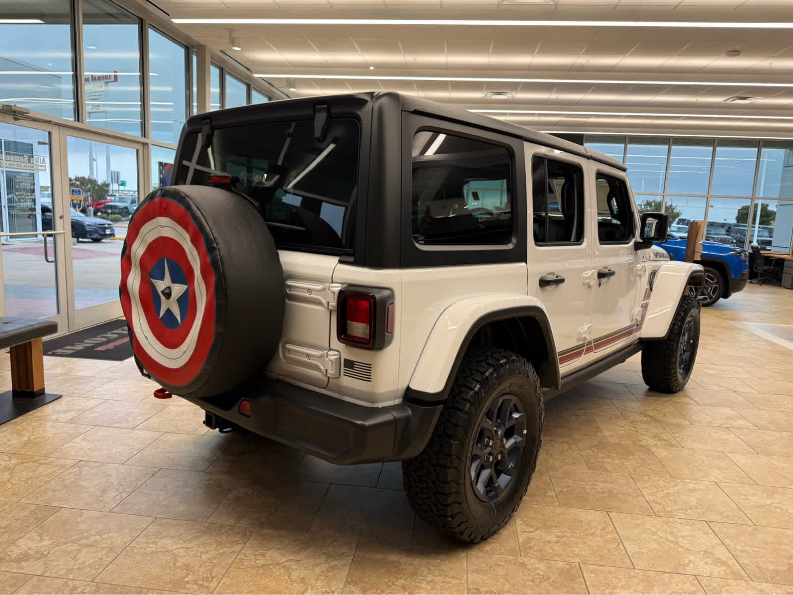 New 2026 BRIGHT WHITE CLEAR COAT Jeep Sport S image 6