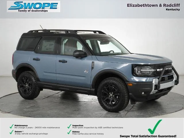 New 2025 Azure Gray Metallic Tri-Coat Ford Outer Banks® image 35