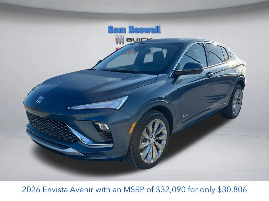 New 2026 Ocean Blue Metallic Buick Avenir image 1