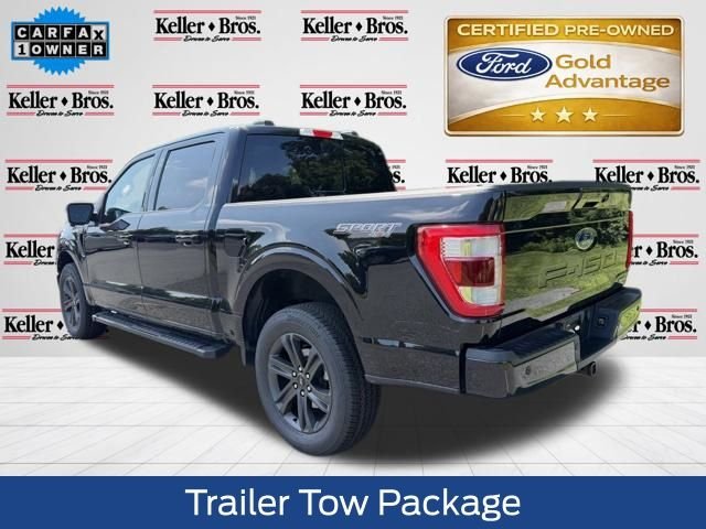 Certified Used 2023 Black Ford Lariat image 5