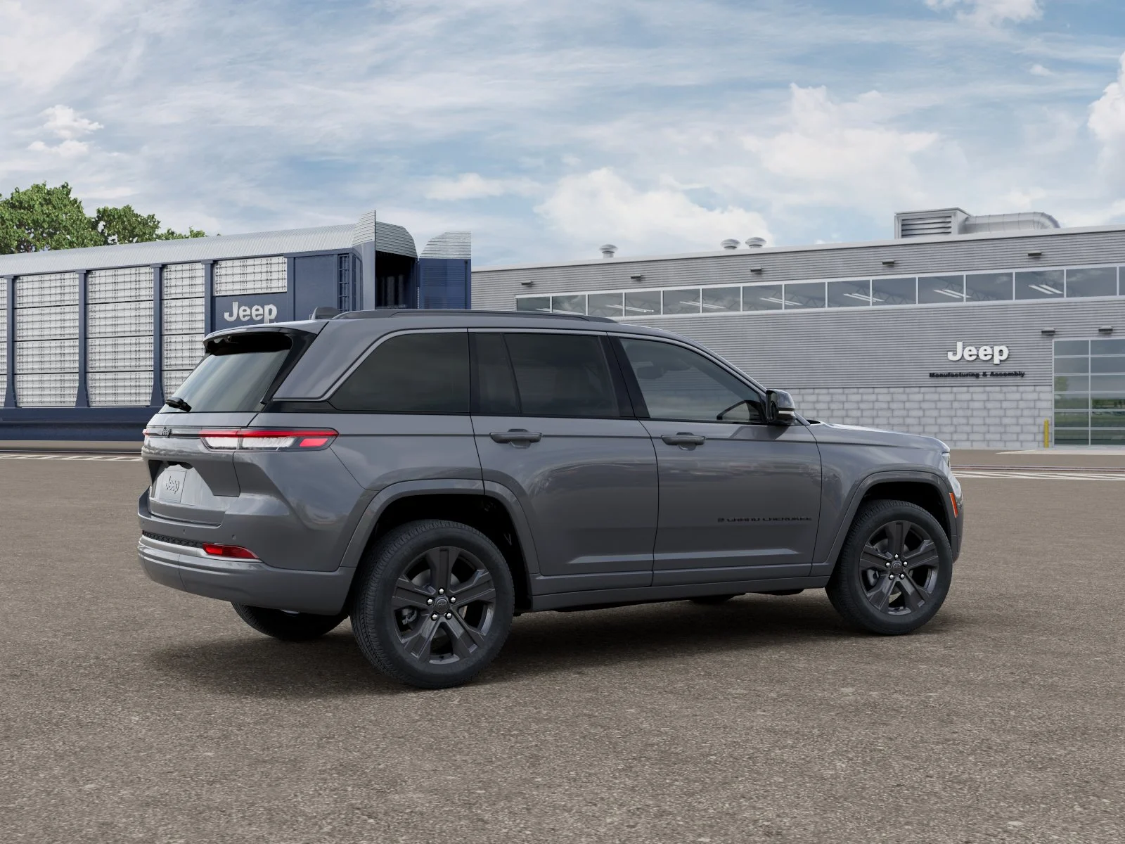 New 2027 Sting-Gray Clear-Coat Paint Jeep Limited Reserve image 2