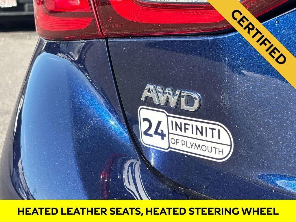 Certified Used 2023 Blue INFINITI LUXE image 31