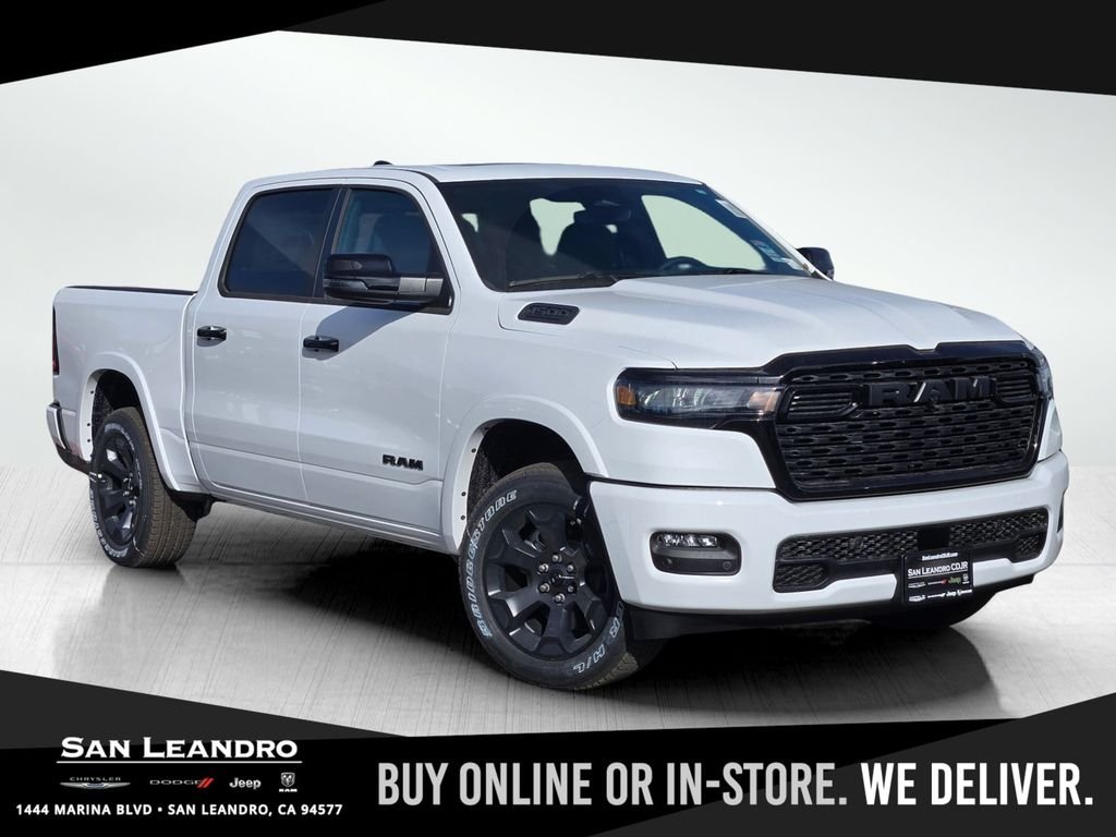 New 2026 Bright White Clear-Coat Exterior Paint RAM Big Horn image 1