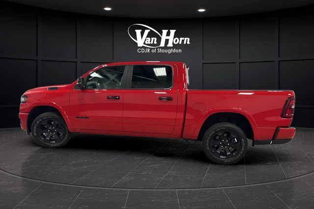 Used 2025 Flame Red Clearcoat Ram Big Horn/Lone Star image 4
