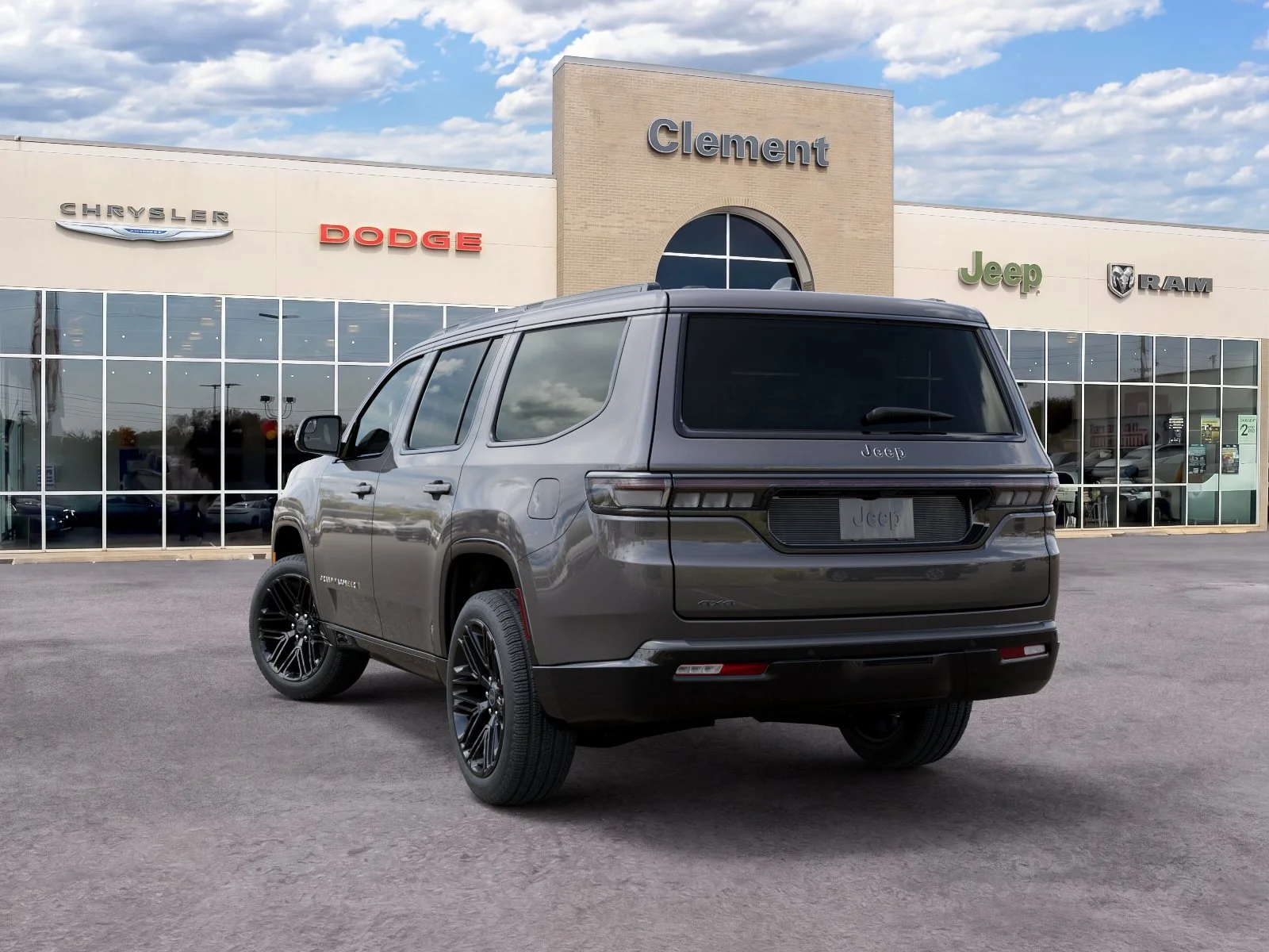 New 2026 Baltic-Gray Metallic Clear-Coat Exterior Paint Jeep Limited Reserve image 32