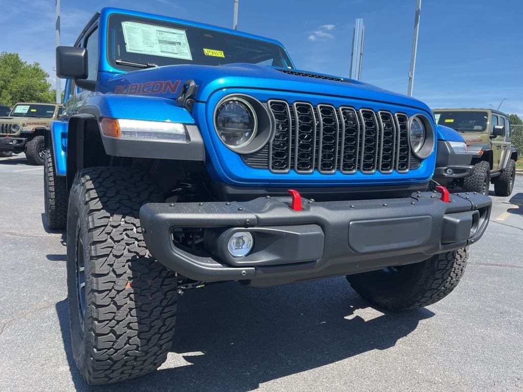 New 2026 Hydro Blue Pearl-Coat Exterior Paint Jeep Rubicon X image 57