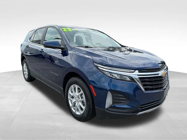 Used 2022 Blue Chevrolet LT image 1