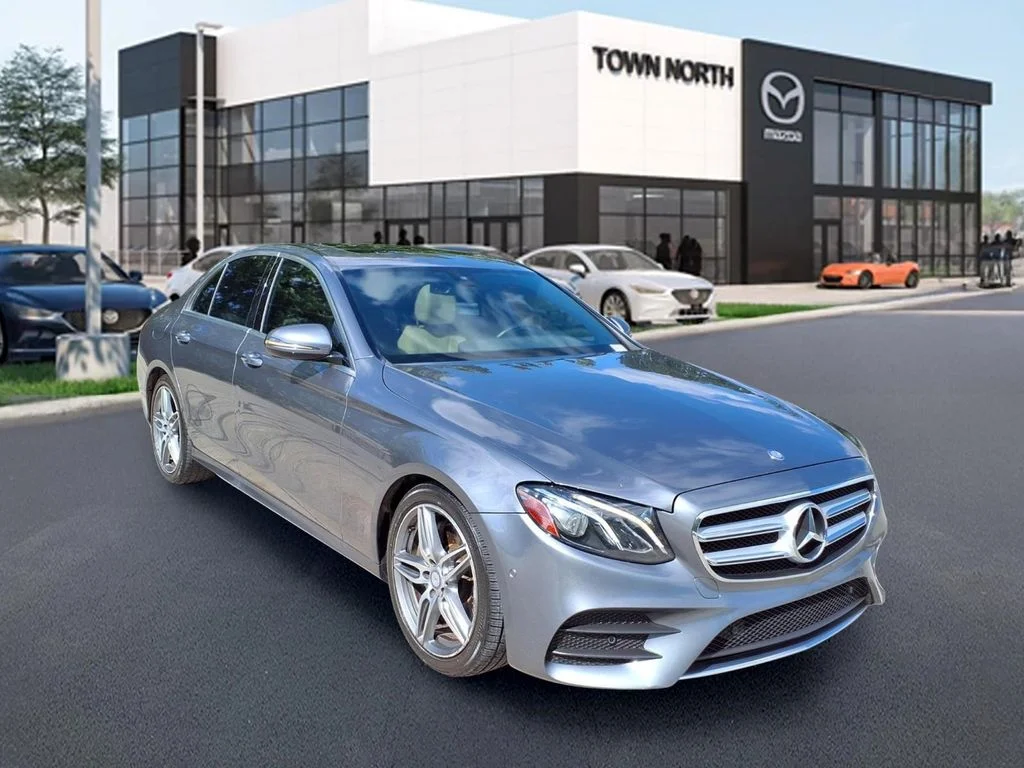 Used 2017 Gray Mercedes-Benz E 300 image 1