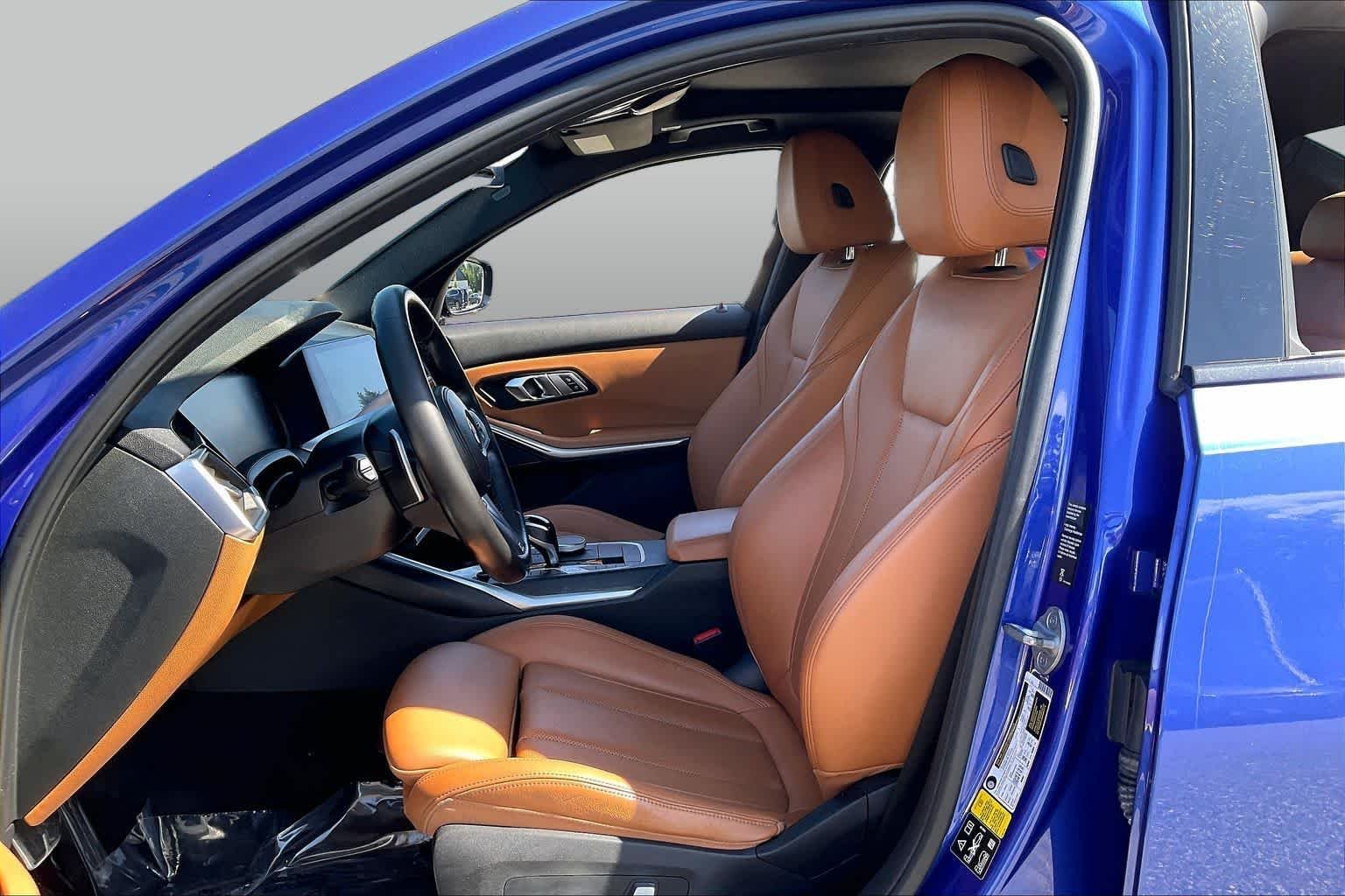 Used 2022 Portimao Blue Metallic BMW M340i xDrive image 7