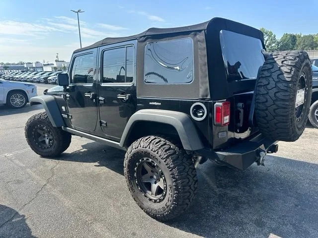 Used 2015 Black Jeep Unlimited Rubicon image 16