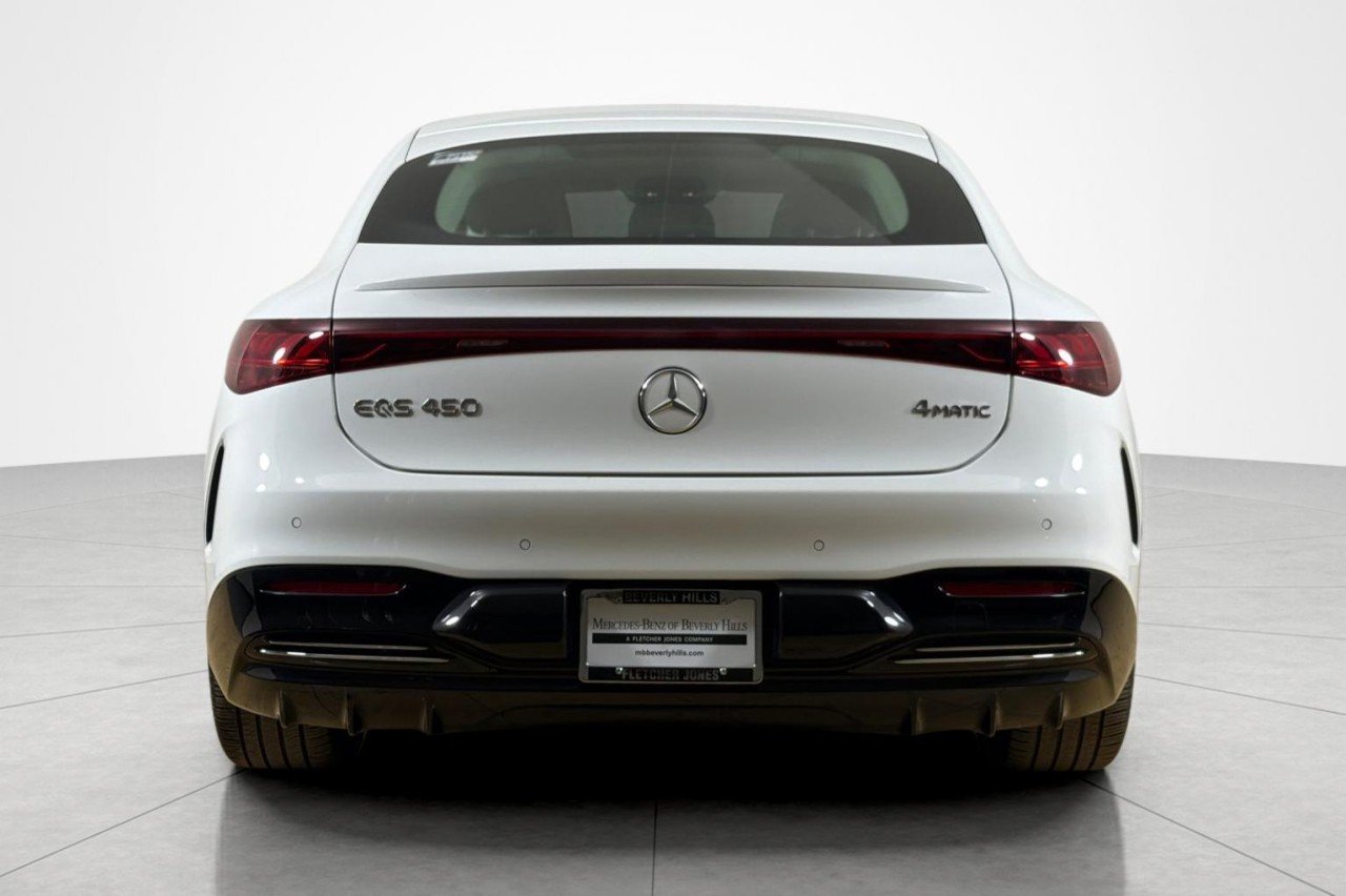 Certified Used 2023 Polar White Mercedes-Benz EQS 450 image 4