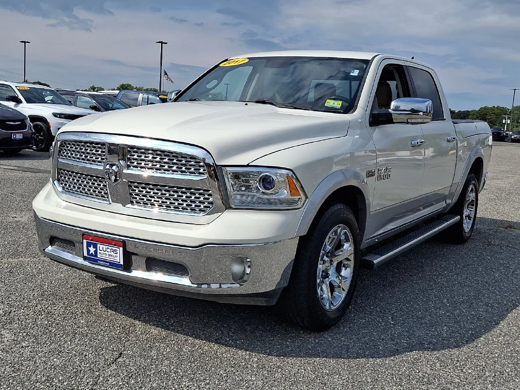 Used 2017 Pearl White Ram Laramie image 5