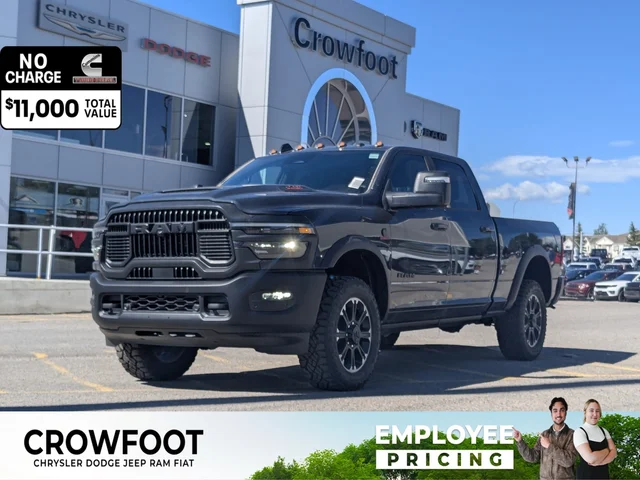 2026 RAM 2500 Rebel - - 6.7L HO Diesel - Level 2 Pkg w/ 14.4 Screen - Rear Auto-Level Air Susp & More!