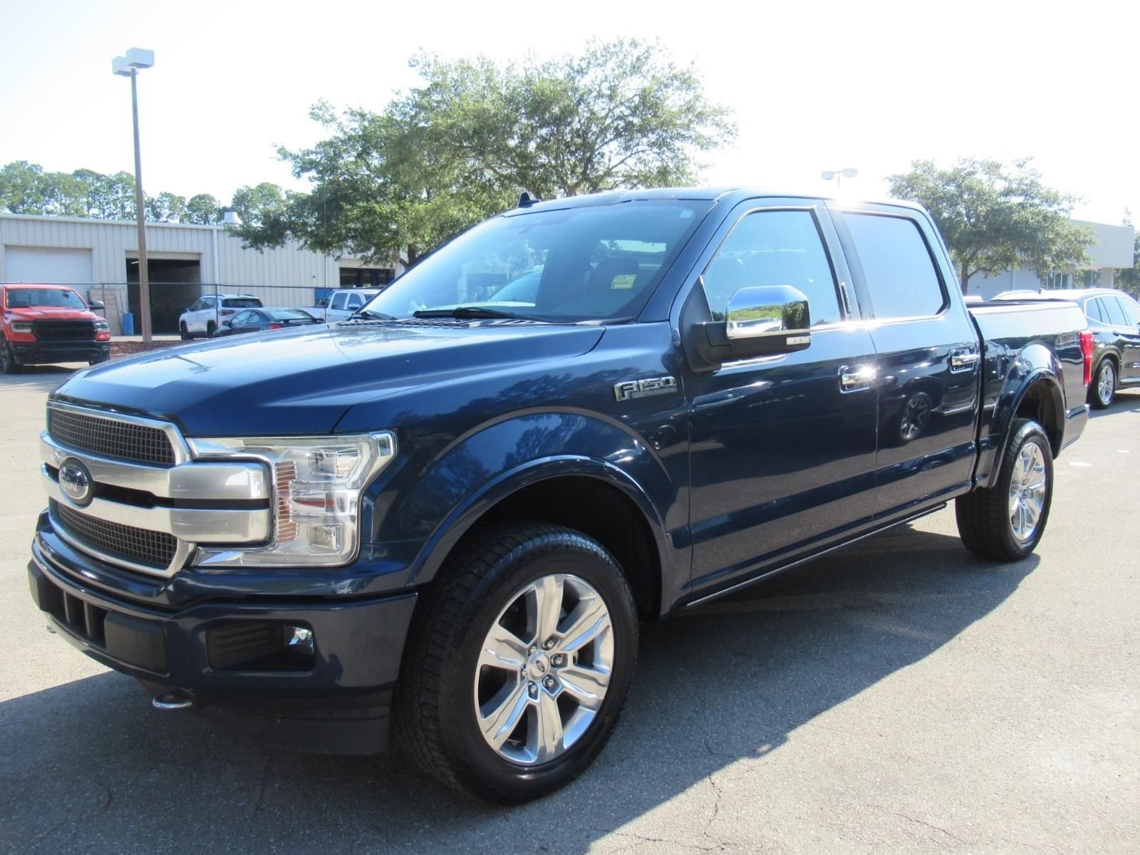 Used 2020 Blue Ford Platinum image 3