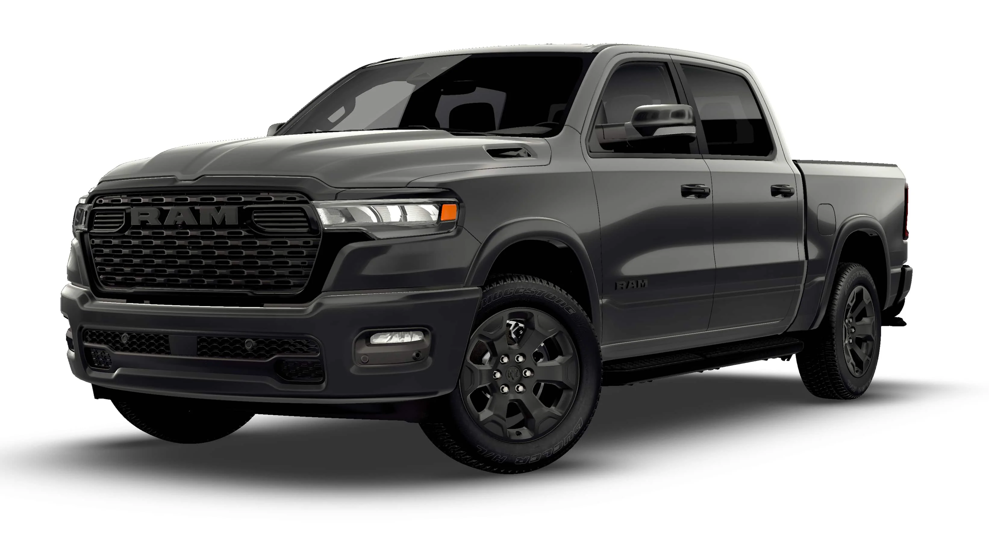 New 2026 Granite Crystal Metallic Clear-Coat Exterior Paint RAM Big Horn/Lone Star image 13