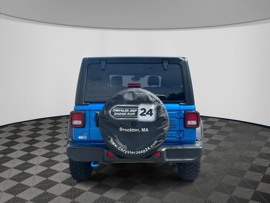 Used 2023 Blue Jeep Willys 4xe image 4