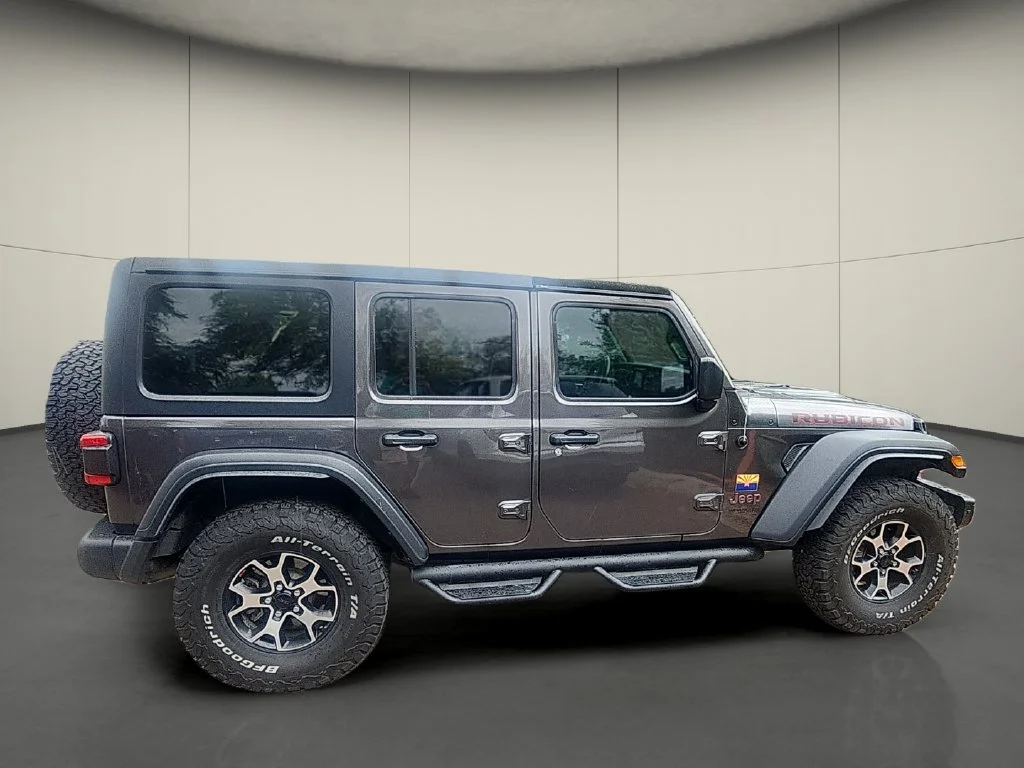 Used 2021 Gray Jeep Unlimited Rubicon image 8
