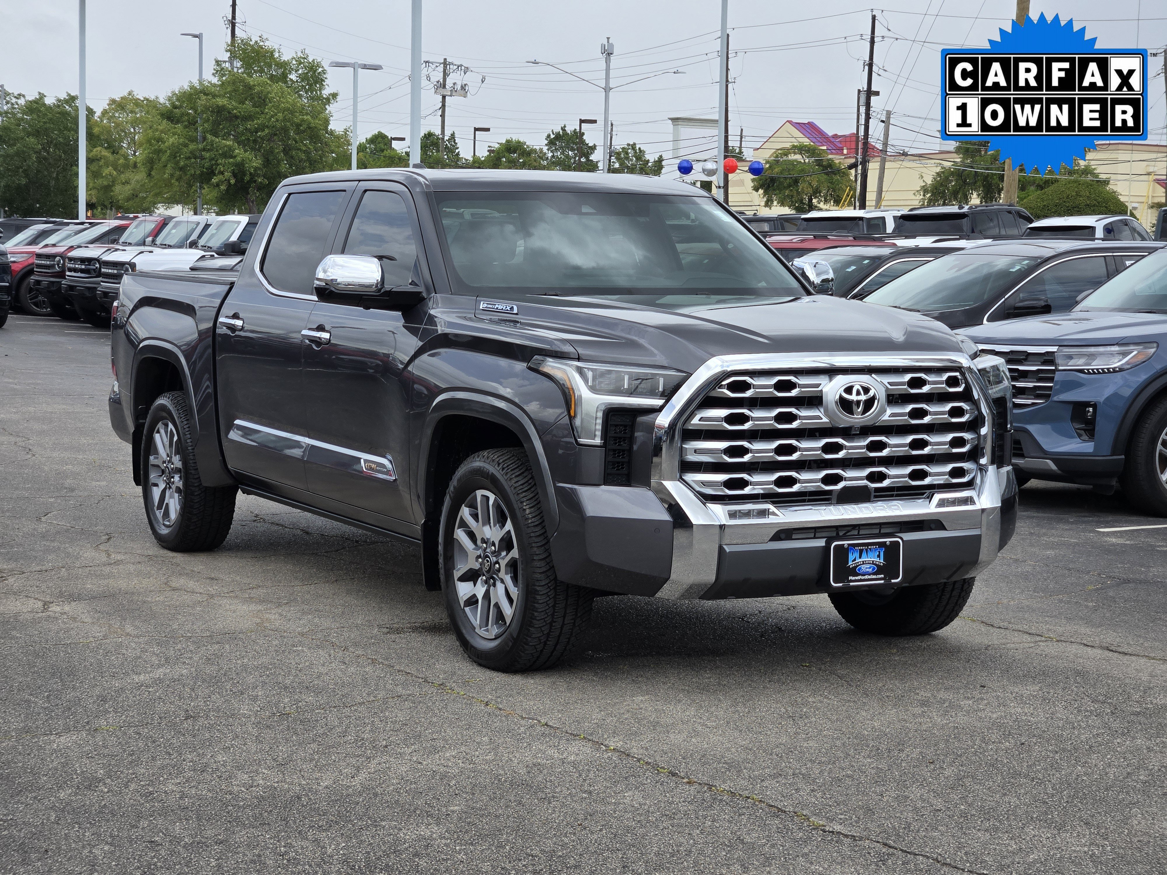 Used 2025 Magnetic Gray Metallic Toyota 1794 Edition image 3