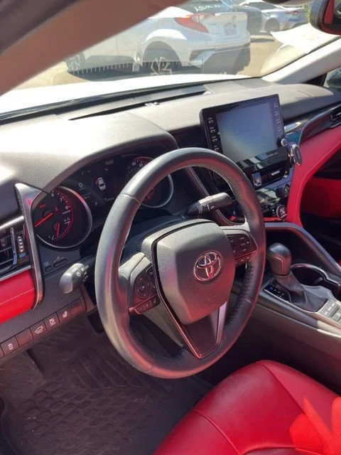 Certified Used 2023 Wind Chill Pearl/Midnight Black Metallic Toyota XSE image 13
