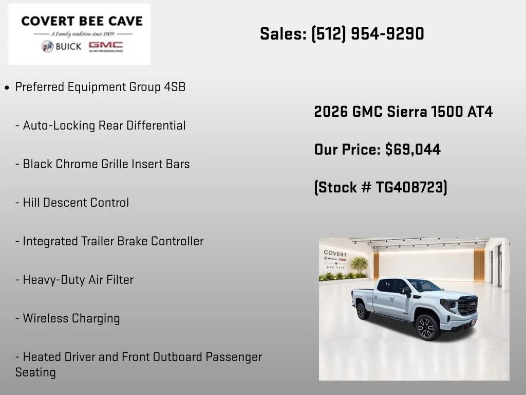 New 2026 Summit White GMC AT4 image 20
